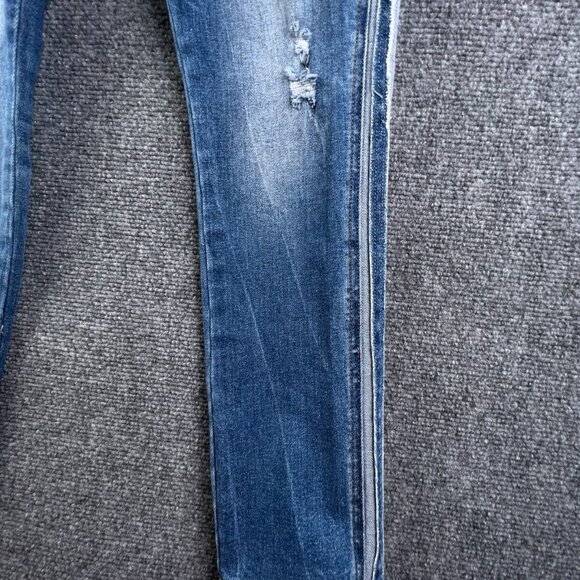 Miss Me M2191SN Womens Jeans Blue Size 26 Skinny Stretch Distressed Ladies - Picture 5 of 9